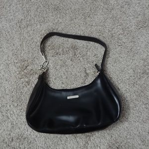 Target black patent leather purse